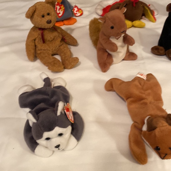 Lot of 10 - Ty Beanie Babies w/tags - Picture 2 of 5